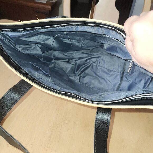 Styco gold and gray elephant tote - Picture 5 of 5